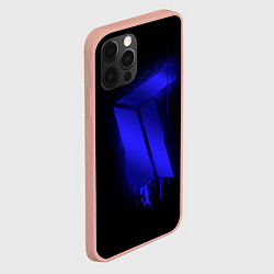 Чехол для iPhone 12 Pro Max Titan: Black collection, цвет: 3D-светло-розовый — фото 2