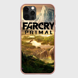 Чехол для iPhone 12 Pro Max Far Cry: Primal, цвет: 3D-светло-розовый
