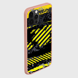 Чехол для iPhone 12 Pro Max Grunge Line, цвет: 3D-светло-розовый — фото 2