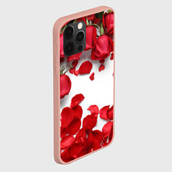 Чехол для iPhone 12 Pro Max Сильные чуства, цвет: 3D-светло-розовый — фото 2