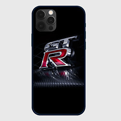 Чехол для iPhone 12 Pro Max Nissan Gtr - sports car, цвет: 3D-черный