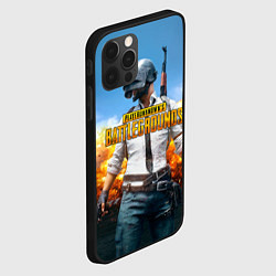 Чехол для iPhone 12 Pro Max PUBG Wars, цвет: 3D-черный — фото 2