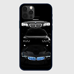 Чехол для iPhone 12 Pro Max BMW - models, цвет: 3D-черный