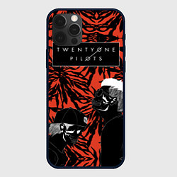 Чехол для iPhone 12 Pro Max Twenty One Pilots, цвет: 3D-черный