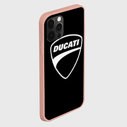 Чехол для iPhone 12 Pro Max Ducati, цвет: 3D-светло-розовый — фото 2