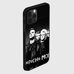 Чехол для iPhone 12 Pro Max Depeche Mode: mono, цвет: 3D-черный — фото 2