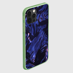 Чехол для iPhone 12 Pro Max Нефть, цвет: 3D-салатовый — фото 2