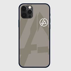 Чехол для iPhone 12 Pro Max Linkin Park: Grey style, цвет: 3D-черный