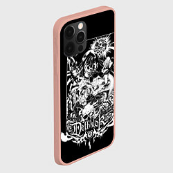 Чехол для iPhone 12 Pro Max Dethklok: Metalocalypse, цвет: 3D-светло-розовый — фото 2