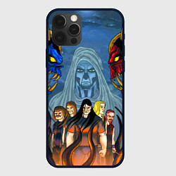 Чехол для iPhone 12 Pro Max Dethklok: Heroes, цвет: 3D-черный