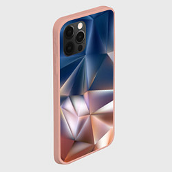 Чехол для iPhone 12 Pro Max Abstract, цвет: 3D-светло-розовый — фото 2