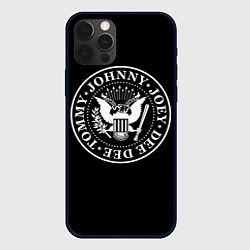 Чехол для iPhone 12 Pro Max The Ramones, цвет: 3D-черный