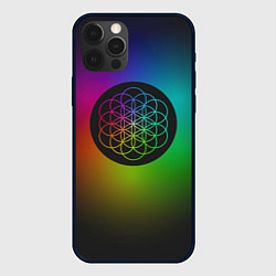 Чехол для iPhone 12 Pro Max Coldplay Colour, цвет: 3D-черный