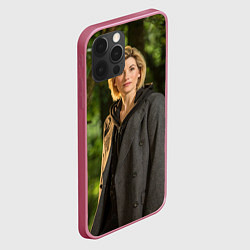 Чехол для iPhone 12 Pro Max Джоди Уиттакер, цвет: 3D-малиновый — фото 2
