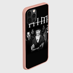 Чехол для iPhone 12 Pro Max HIM Rock, цвет: 3D-светло-розовый — фото 2