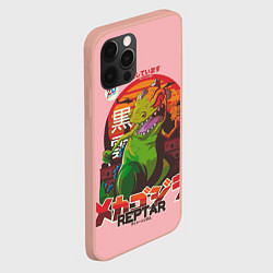Чехол для iPhone 12 Pro Max Godzilla Reptar, цвет: 3D-светло-розовый — фото 2