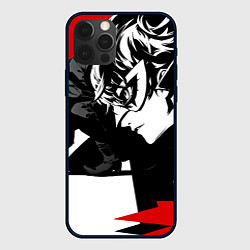 Чехол для iPhone 12 Pro Max Persona 5, цвет: 3D-черный