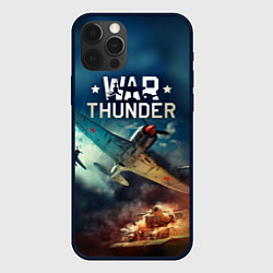 Чехол для iPhone 12 Pro Max Гром войны, цвет: 3D-черный
