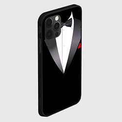 Чехол для iPhone 12 Pro Max Смокинг мистера, цвет: 3D-черный — фото 2
