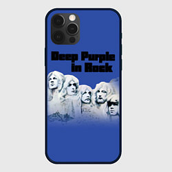 Чехол для iPhone 12 Pro Max Deep Purple In the rock, цвет: 3D-черный