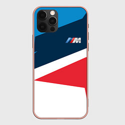 Чехол для iPhone 12 Pro Max BMW 2018 M Sport, цвет: 3D-светло-розовый