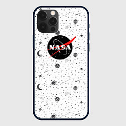 Чехол для iPhone 12 Pro Max NASA: Moonlight, цвет: 3D-черный