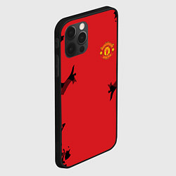 Чехол для iPhone 12 Pro Max FC Manchester United: Red Original, цвет: 3D-черный — фото 2
