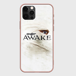 Чехол для iPhone 12 Pro Max Skillet: Awake, цвет: 3D-светло-розовый