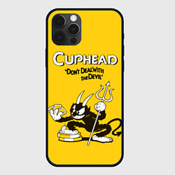 Чехол для iPhone 12 Pro Max Cuphead: Black Devil, цвет: 3D-черный