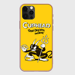 Чехол iPhone 12 Pro Max Cuphead: Black Devil