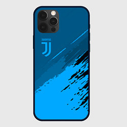 Чехол для iPhone 12 Pro Max FC Juventus: Blue Original, цвет: 3D-черный