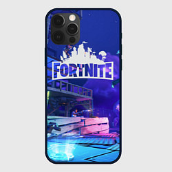 Чехол для iPhone 12 Pro Max Fortnite Studio, цвет: 3D-черный