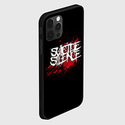 Чехол для iPhone 12 Pro Max Suicide Silence Blood, цвет: 3D-черный — фото 2