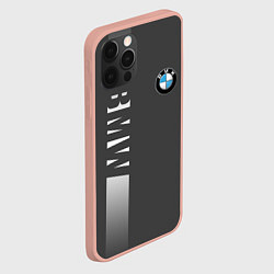 Чехол для iPhone 12 Pro Max BMW SPORT, цвет: 3D-светло-розовый — фото 2