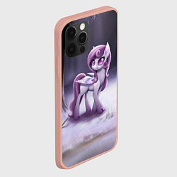 Чехол для iPhone 12 Pro Max Violet Pony, цвет: 3D-светло-розовый — фото 2