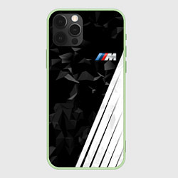 Чехол для iPhone 12 Pro Max BMW 2018 M Sport, цвет: 3D-салатовый