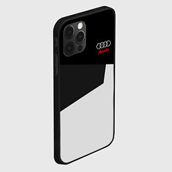 Чехол для iPhone 12 Pro Max Audi Sport, цвет: 3D-черный — фото 2