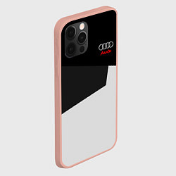 Чехол для iPhone 12 Pro Max Audi Sport, цвет: 3D-светло-розовый — фото 2