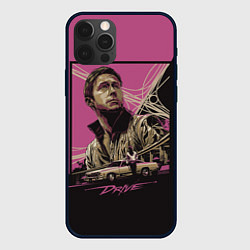 Чехол для iPhone 12 Pro Max Gosling Drive, цвет: 3D-черный