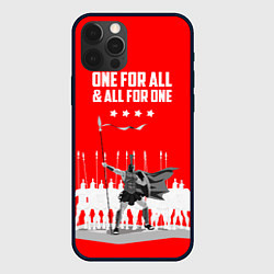 Чехол для iPhone 12 Pro Max One for all & all for one, цвет: 3D-черный