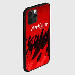 Чехол для iPhone 12 Pro Max Агата Кристи: Высший рок, цвет: 3D-черный — фото 2