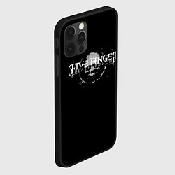 Чехол для iPhone 12 Pro Max Five Finger: Death Punch, цвет: 3D-черный — фото 2