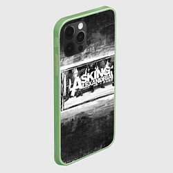 Чехол для iPhone 12 Pro Max Asking Alexandria, цвет: 3D-салатовый — фото 2