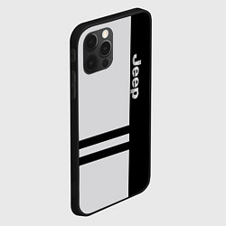 Чехол для iPhone 12 Pro Max Jeep, цвет: 3D-черный — фото 2