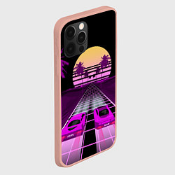 Чехол для iPhone 12 Pro Max Digital Race, цвет: 3D-светло-розовый — фото 2