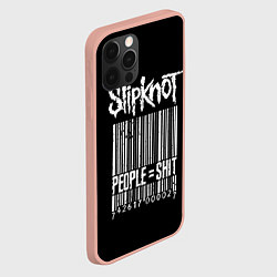 Чехол для iPhone 12 Pro Max Slipknot: People Shit, цвет: 3D-светло-розовый — фото 2