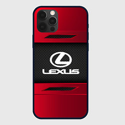 Чехол для iPhone 12 Pro Max Lexus Sport, цвет: 3D-черный