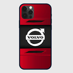 Чехол для iPhone 12 Pro Max Volvo Sport, цвет: 3D-черный