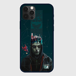 Чехол для iPhone 12 Pro Max Mr. Robot, цвет: 3D-черный