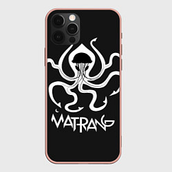 Чехол для iPhone 12 Pro Max Matrang Medusa, цвет: 3D-светло-розовый
